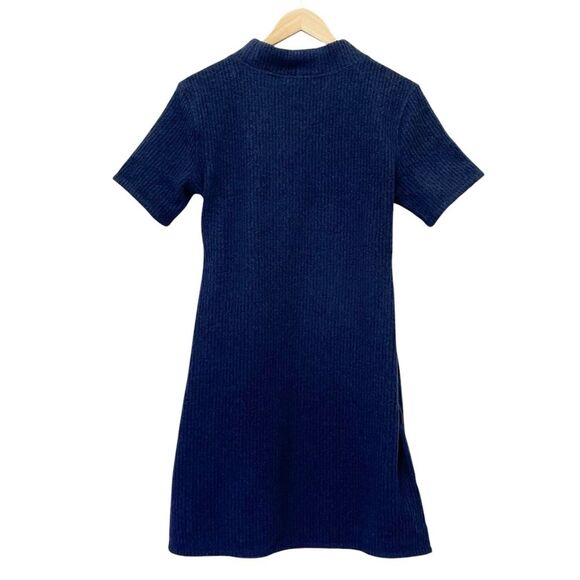 NWT Toad & Co Wiggins Wool Sweater Dress Women’s Size Small Navy Blue Active NEW - Picture 3 of 11
